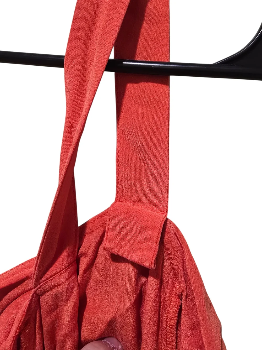 J. Crew Coral 100% Silk Ruffle Camisole Size 12